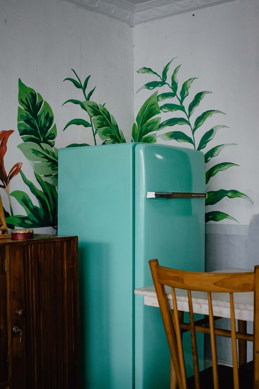 Mini fridge — hostel size